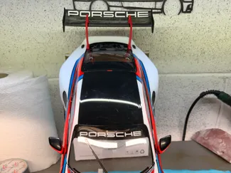 Car spoiler Porsche 911 GT3 (scale 1/10)
