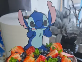 Stitch Kuchen Topper / Kuchen Deko