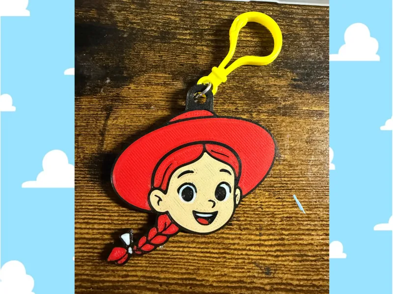 Jesse Toy Story Keychain