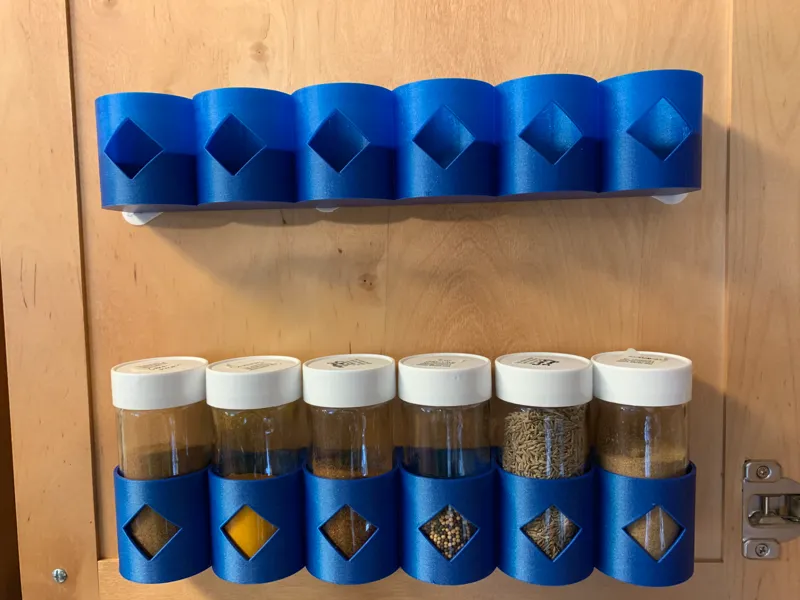 Spice Rack with Windows