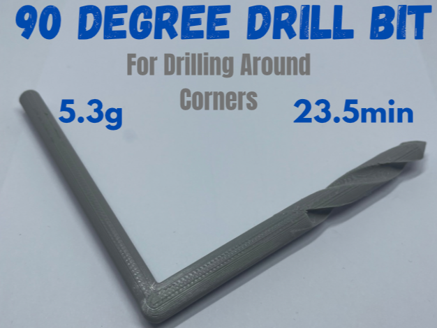 90 Degree Drill Bit