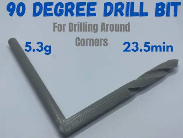 90 Degree Drill Bit