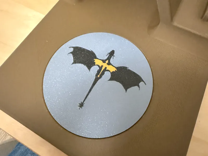 Fourth Wing Dragons Interchangeable Coaster