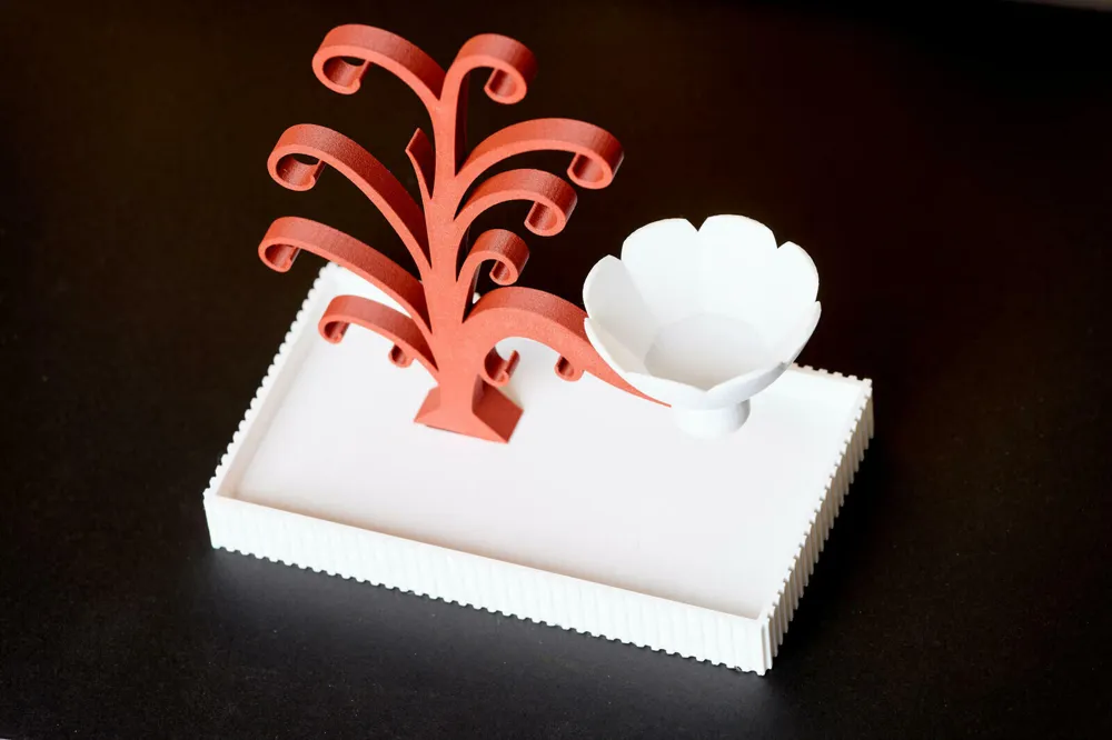 Jewelry Tree Ring Tree Decorative Tree Jewelry Tray Rings - Free 3D ...