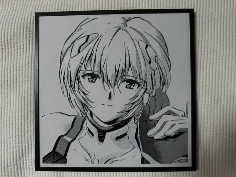 HueForge - Manga - Neon Genesis Evangelion - Rei