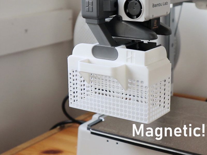 Magnetic poop bucket (A1/A1 mini)