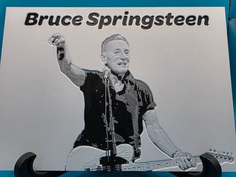 Bruce Springsteen Hue Forge