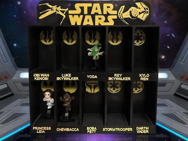Star Wars Kinder Joy Figure Display Stand