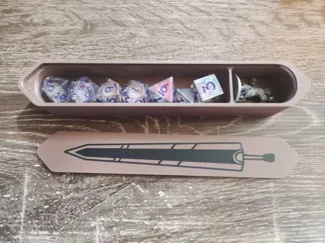 Berserk Sliding-Lid Dice Box with Mini Slot