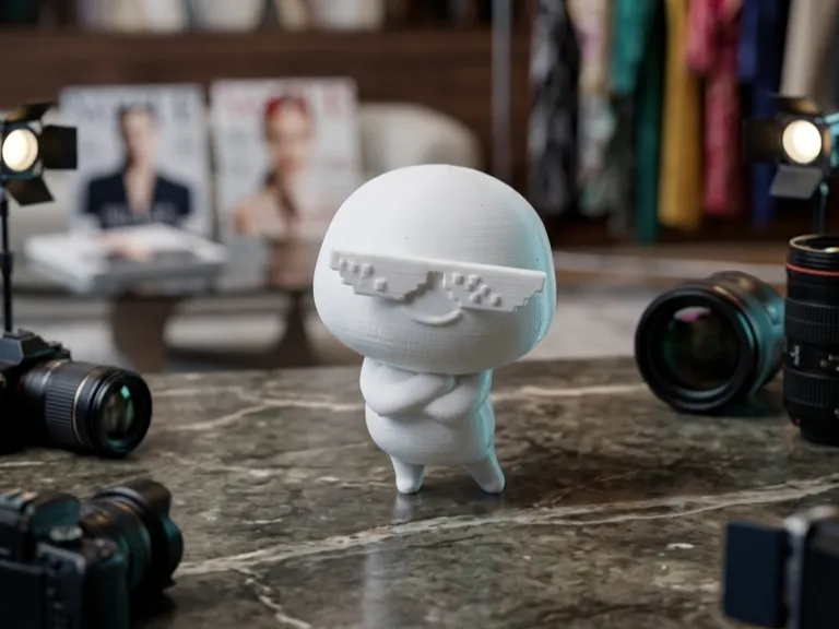 Cool Pentol Character Figurine - Thug Life Edition