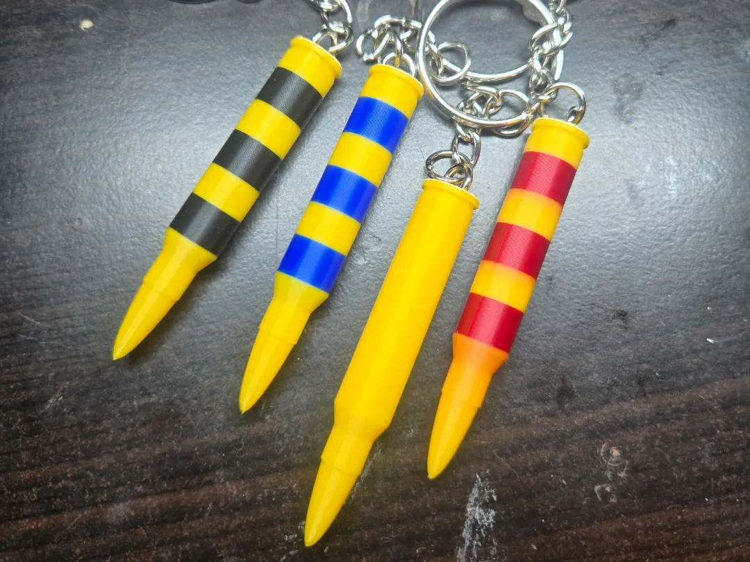 Rust Bullets Keychain by Printing By Gh6st MakerWorld: Download Free 3D ...