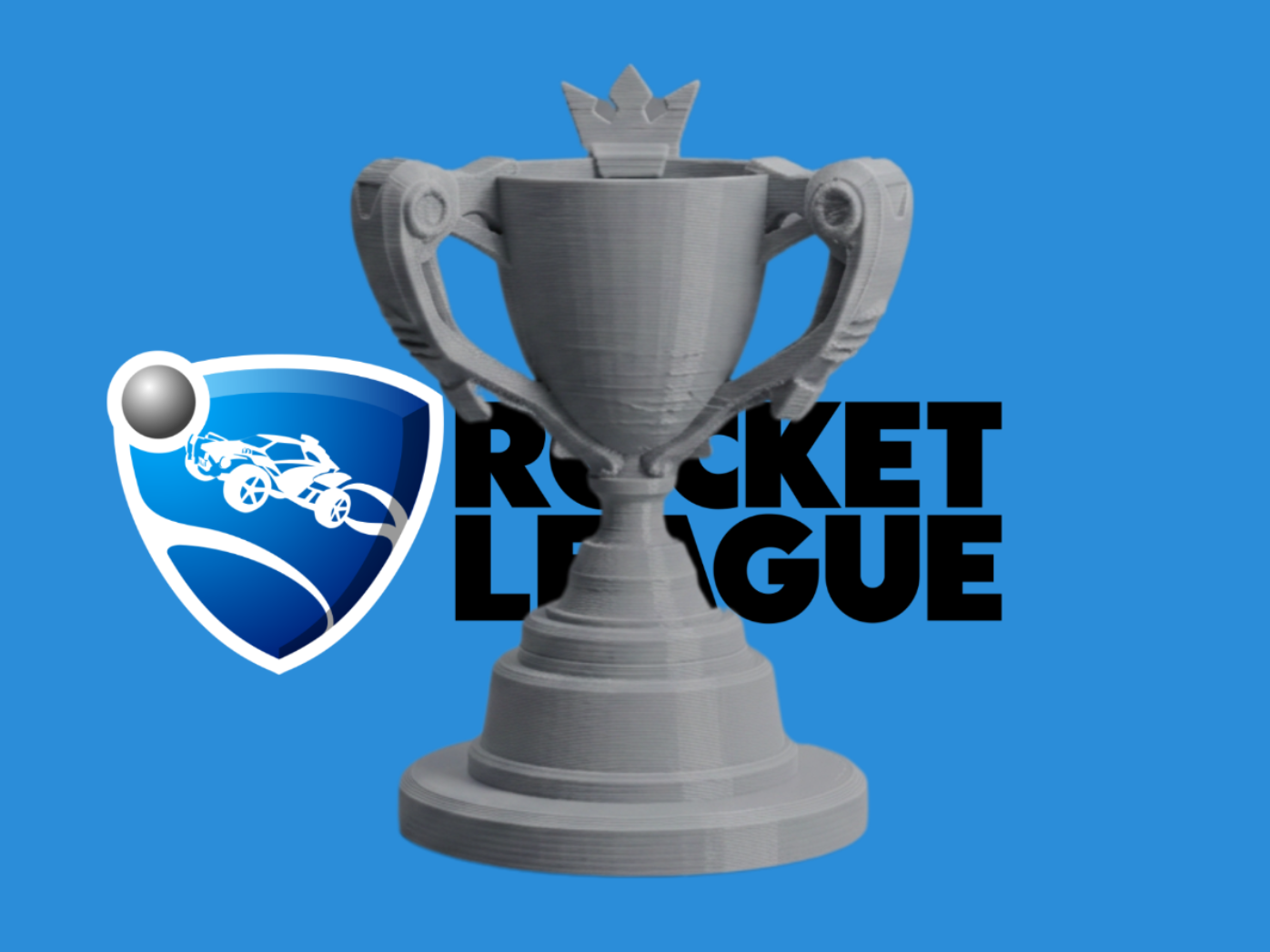 Rocket League Champion Trophy – Gaming Cup