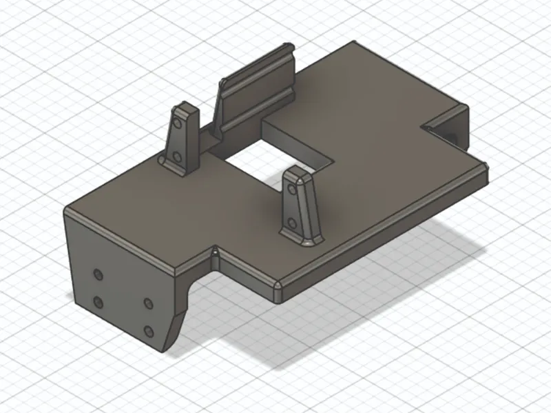 VRD CARBON WINCH MOUNT