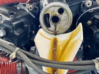 Aircraft Oil Funnel