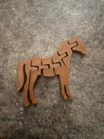 articulated horse