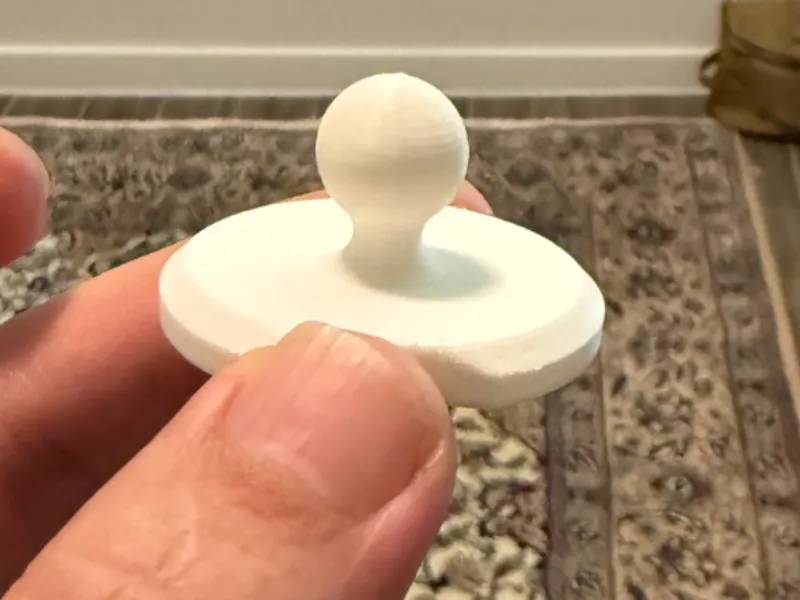 Prank tiny ball hitch