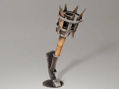 Medieval torch
