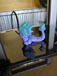 Figurine dragon de cristal — photo 3