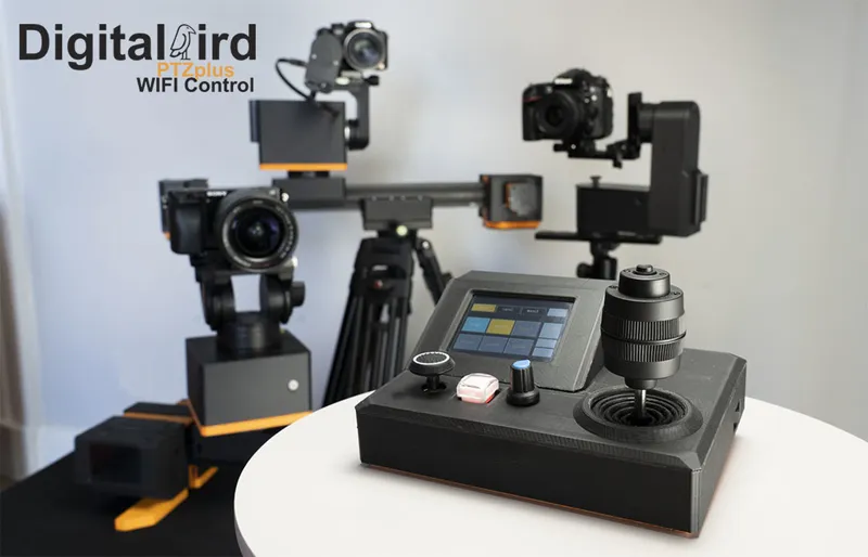 PTZ plus Camera motion Control