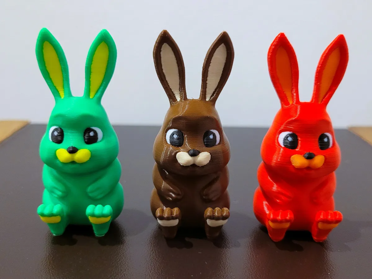 Tiny Bunny - Cute Rabbit Miniature - Free 3D Print Model - MakerWorld