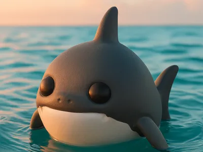 Friendly shark