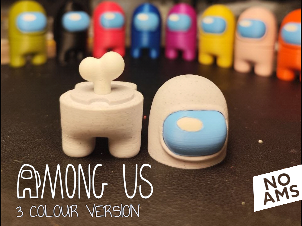 AMONG US GUY - 3 COLORS