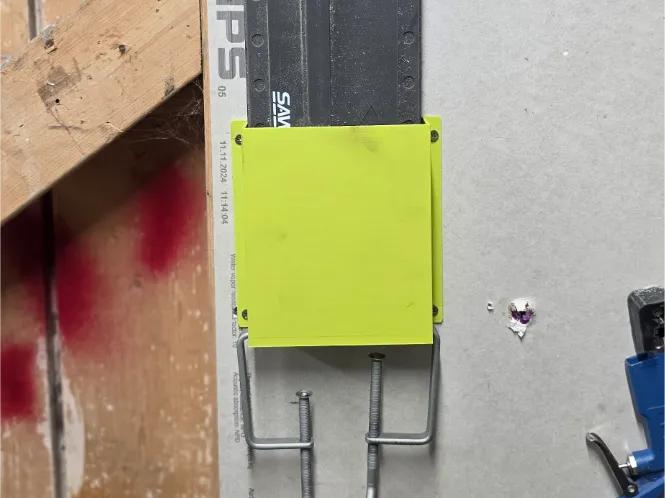 Ryobi Saw Rail Wall Mount