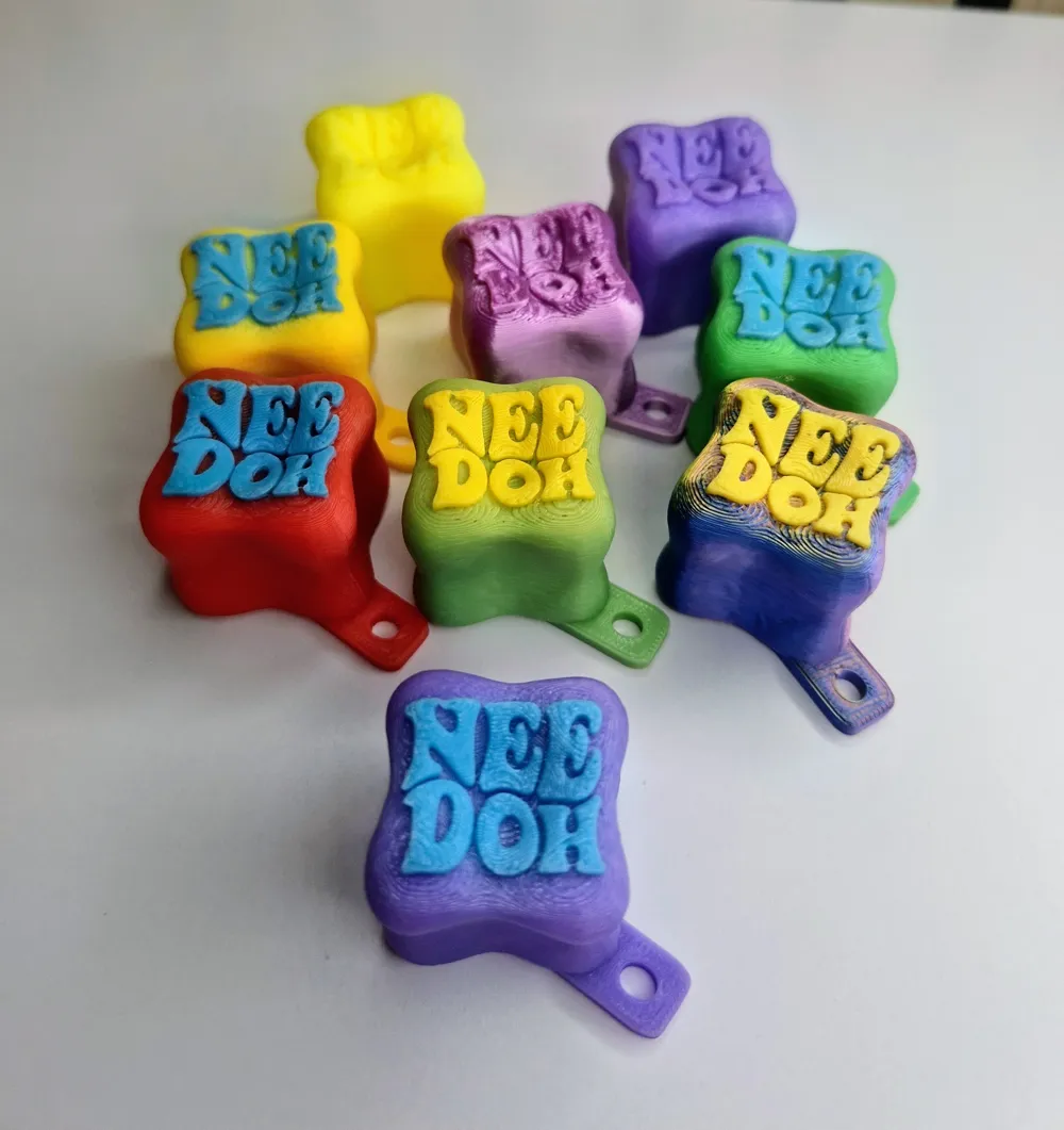 Needoh Keychain Needoh Keychain - Free 3D Print Model - MakerWorld