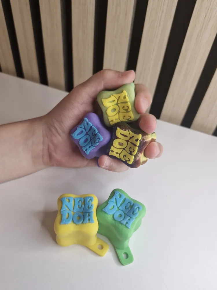 Needoh Keychain Needoh Keychain - Free 3D Print Model - MakerWorld