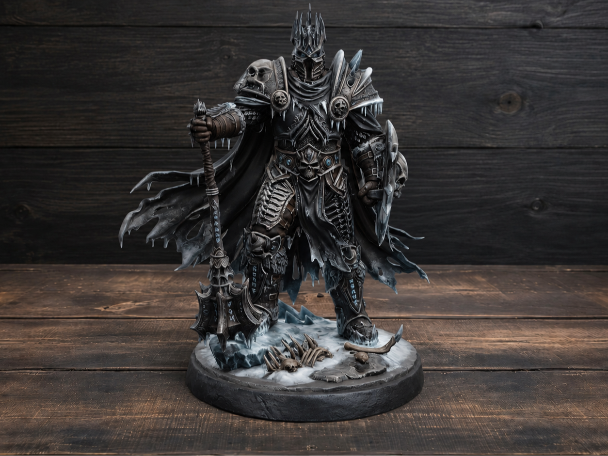 The Lich King — Frozen Throne Display Statue