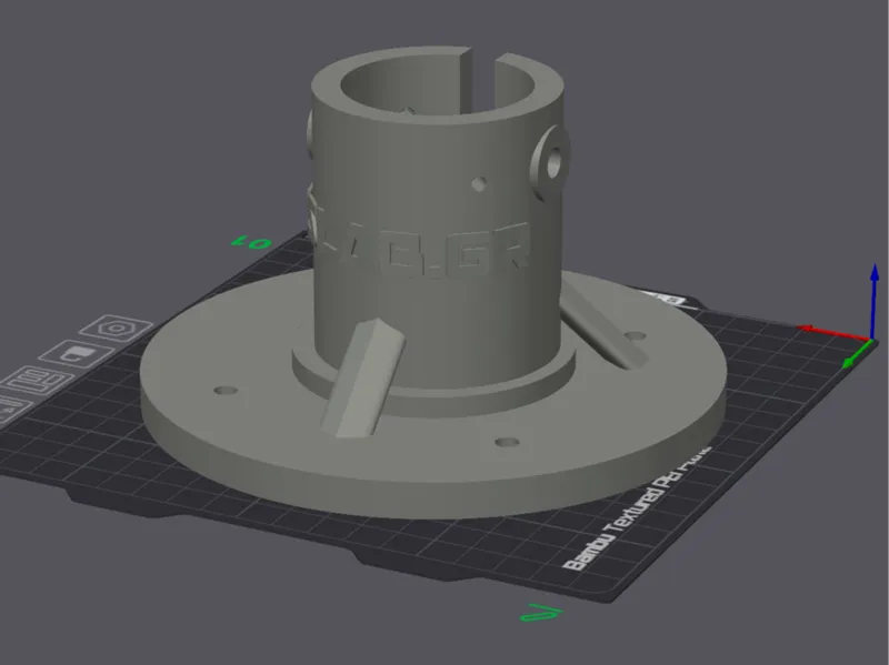 Starlink Mount Base for 50mm pole V2.0