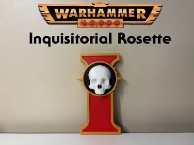 40K Inquisitor Rosette