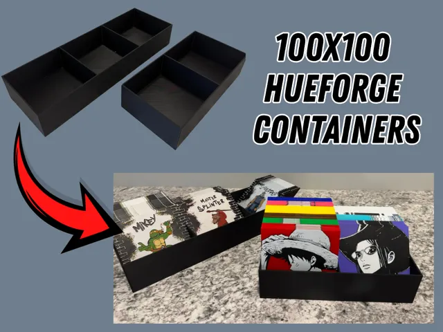 100x100 Hueforge Compartment Organizers