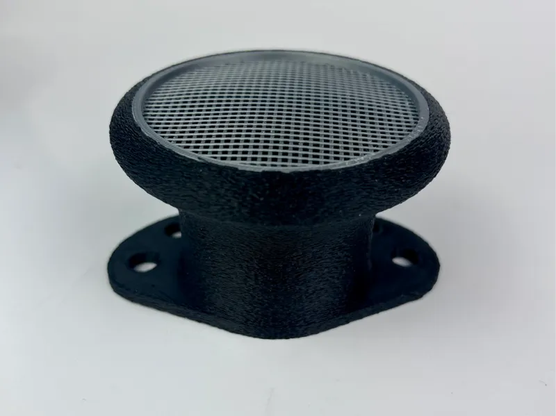 SU carburetor short trumpet and mesh cover
