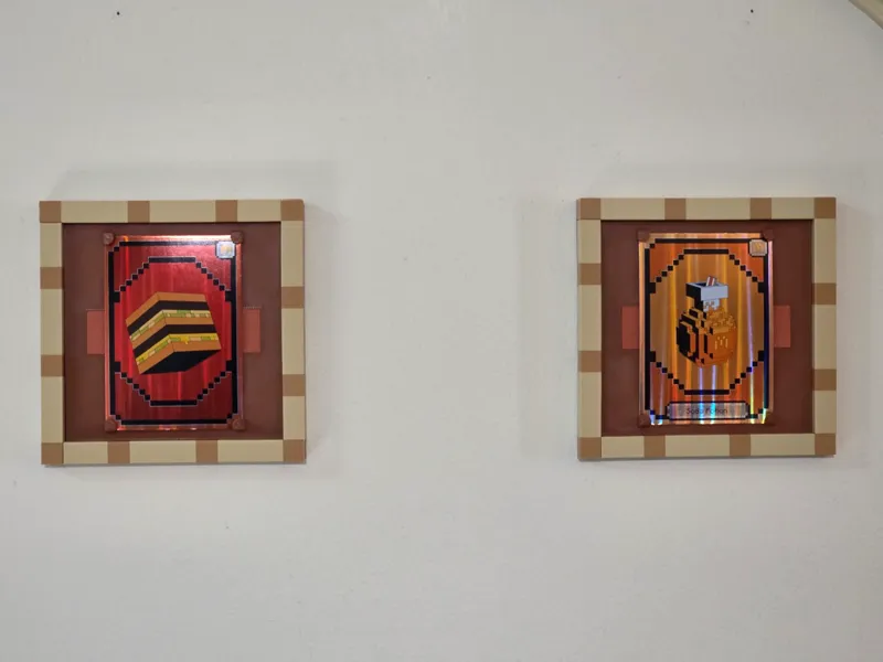 McDonalds Minecraft Meal Collectors Cards Frame