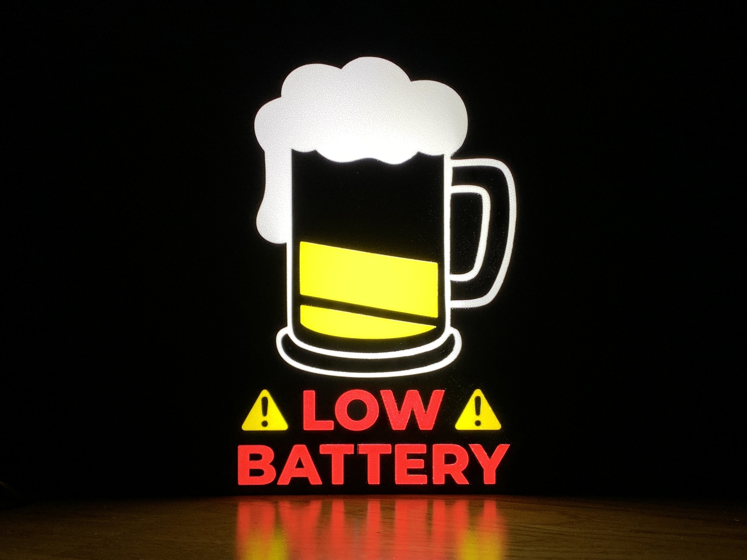Miniatura 2 do modelo 3D Low Battery Lightbox