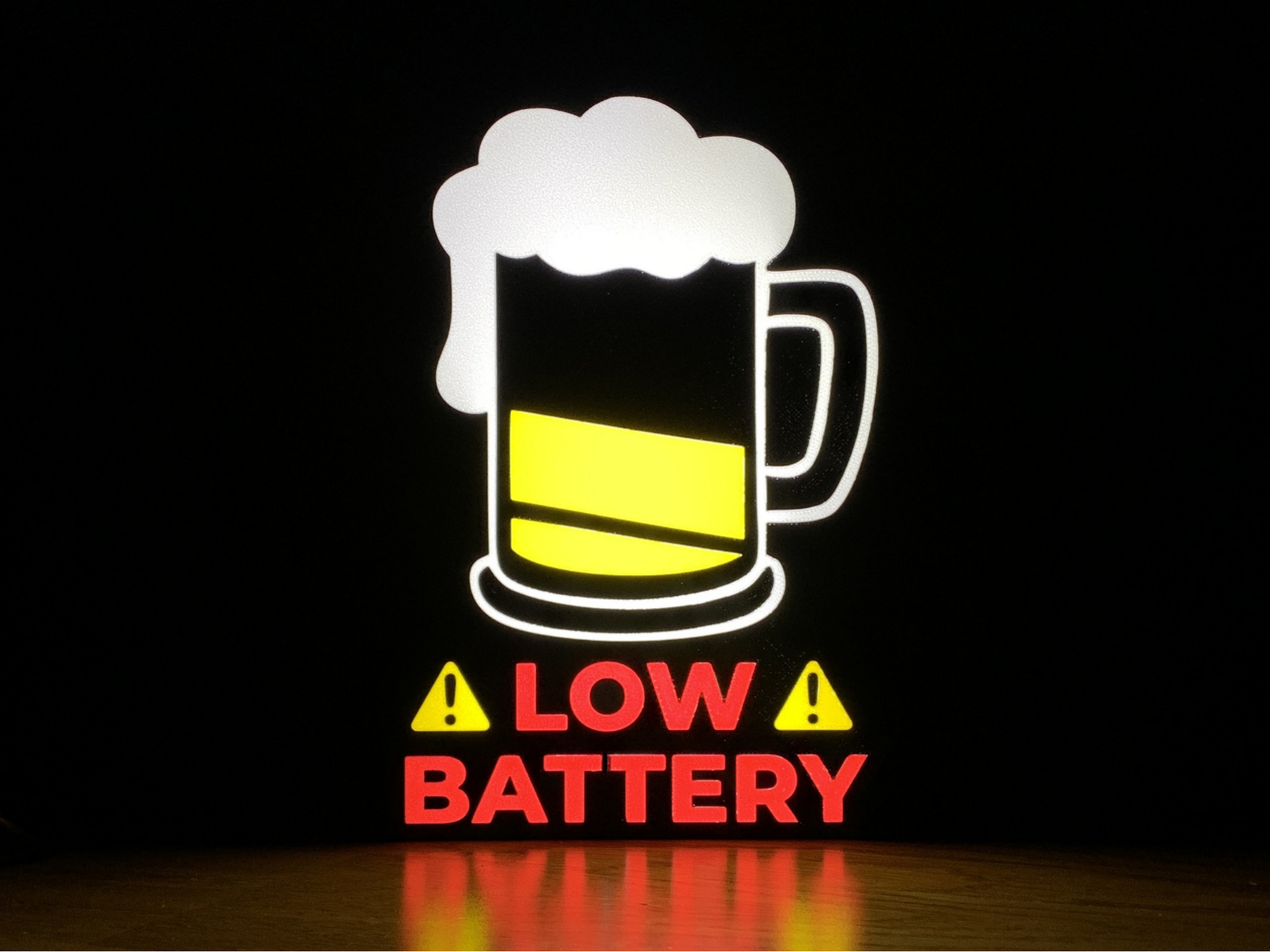 Low Battery Lightbox