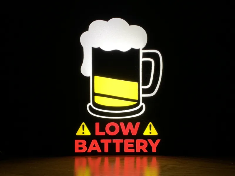 Low Battery Lightbox