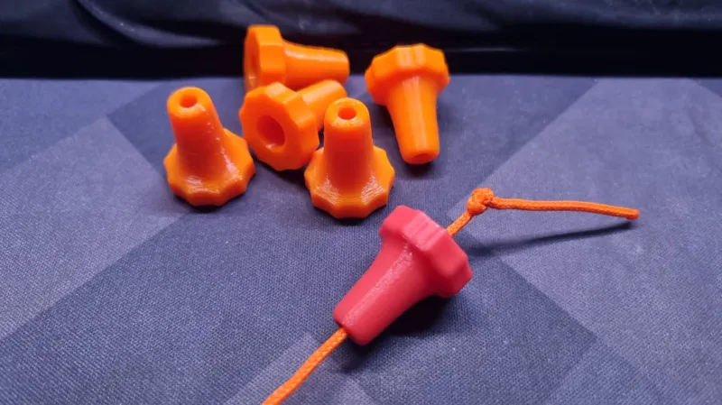 Scuba Dump Valve Pull Knob / Stopper / Kordelzug