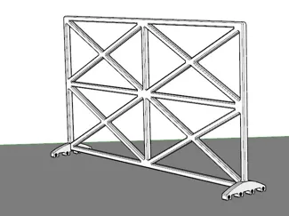 Elfa Wire Shelf Divider 300mm