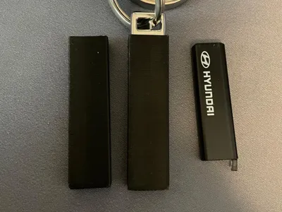 Minimal protective shell for Hyundai manual key