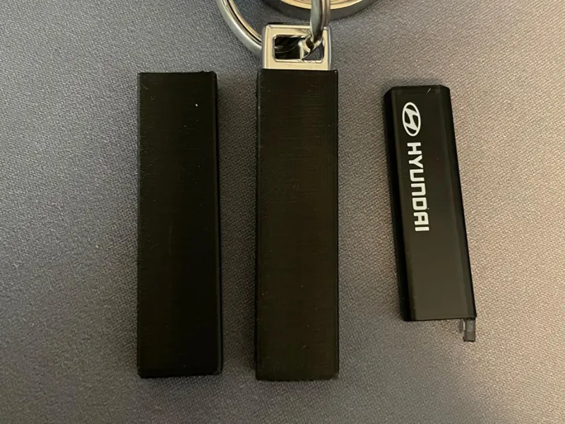 Minimal protective shell for Hyundai manual key
