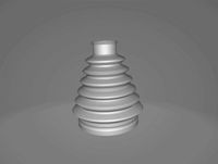 Flex-Bellows v60 [ Type A ] 0.2mm layer - TPU 