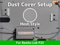 P2S Dust Cover Setup(Buffer, Belt)
