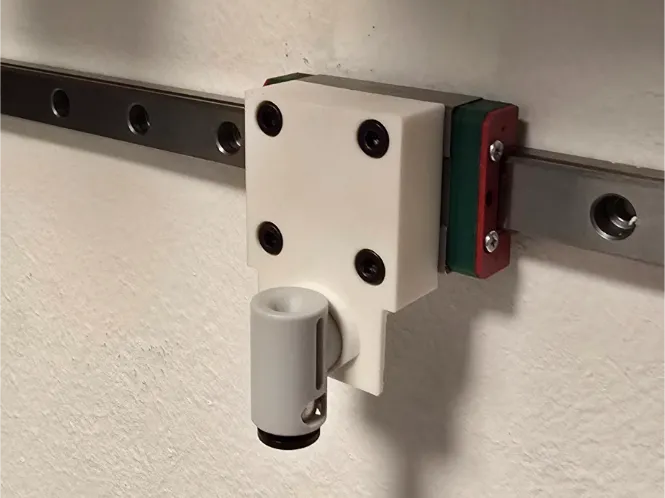 PTFE Tube Connector Mount For Linar Rail