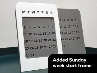 Your last calendar v2