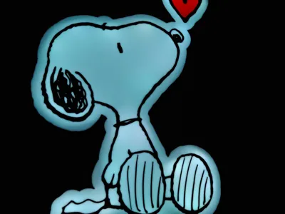 Snoopy Love Lightbox