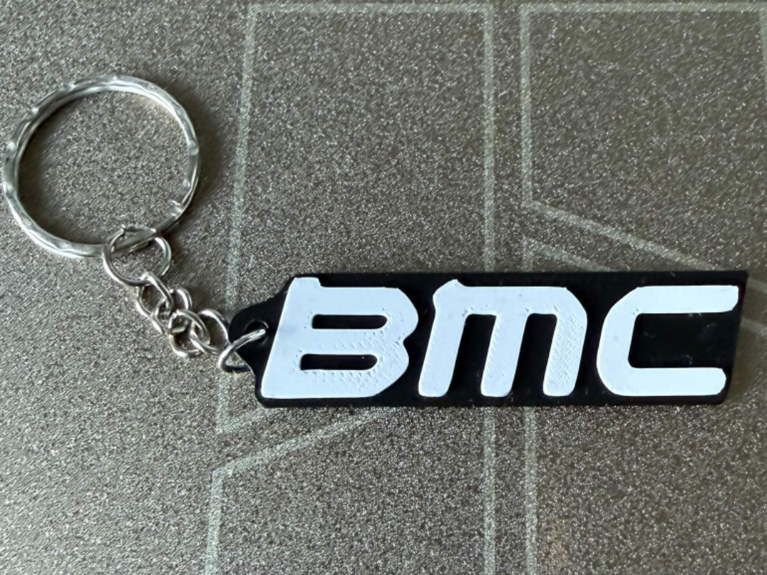 BMC Logo Keychain - Swiss Cycling Brand Bicycle 