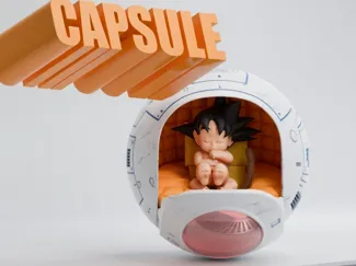 Baby Goku Saiyajin Capsule - autoleveling DB chibi