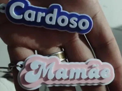 3-Layer Keychain